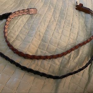 Child’s black and brown belts